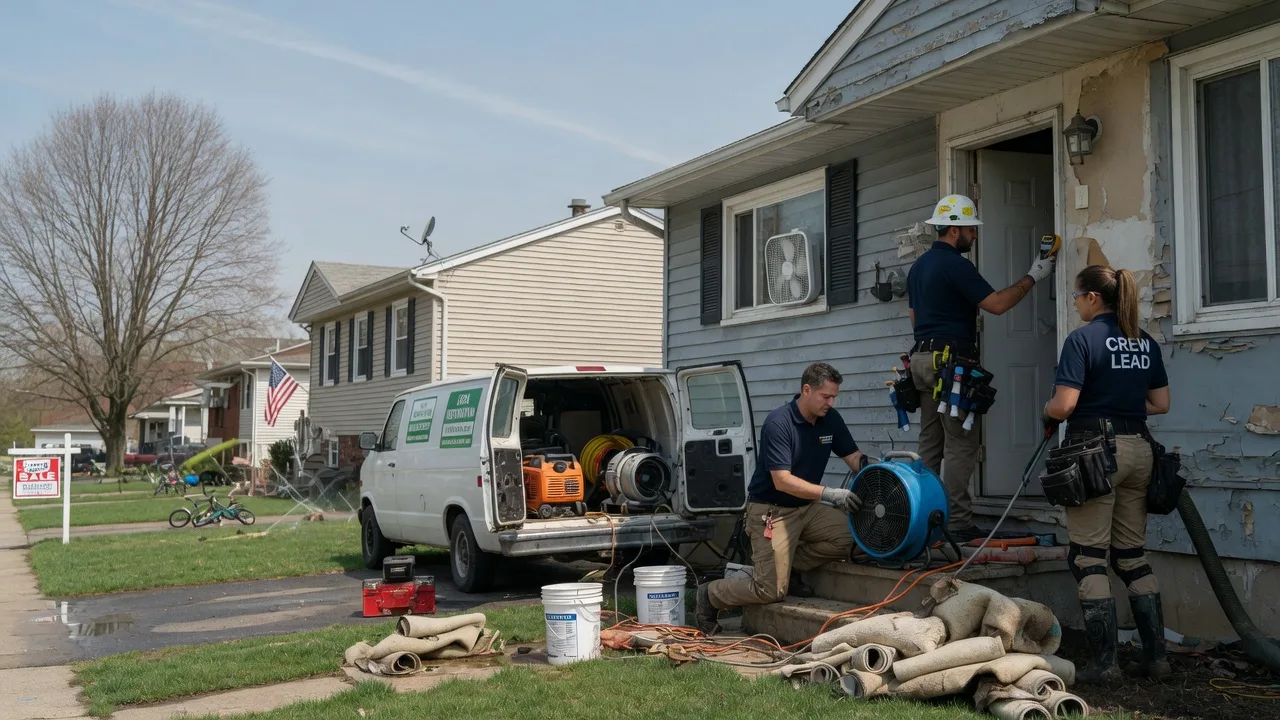 Flood Cleanup in Clarksburg, WV near me